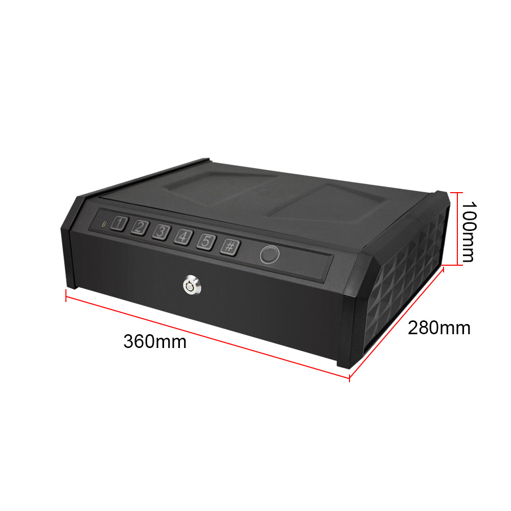 Gun Safes for Pistols Handgun Fingerprint Digital Keypad for Home Car