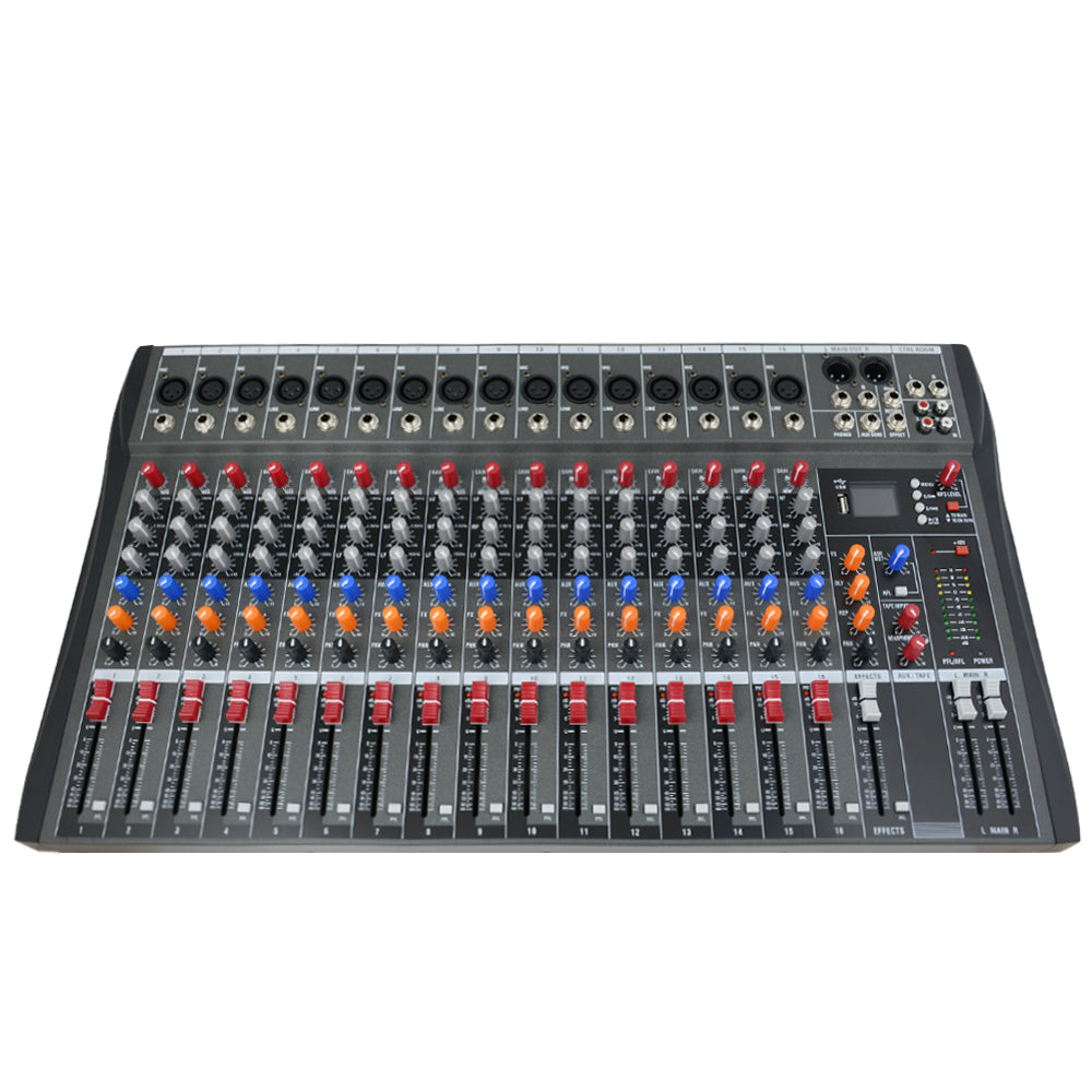 High-Quality 16 Channel Digital Mixing Console Live Studio Audio Mixer