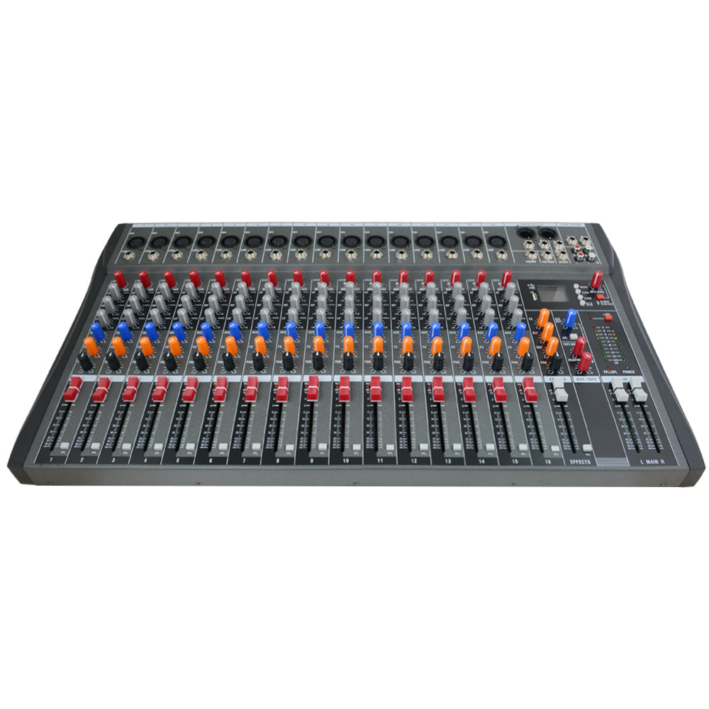 High-Quality 16 Channel Digital Mixing Console Live Studio Audio Mixer