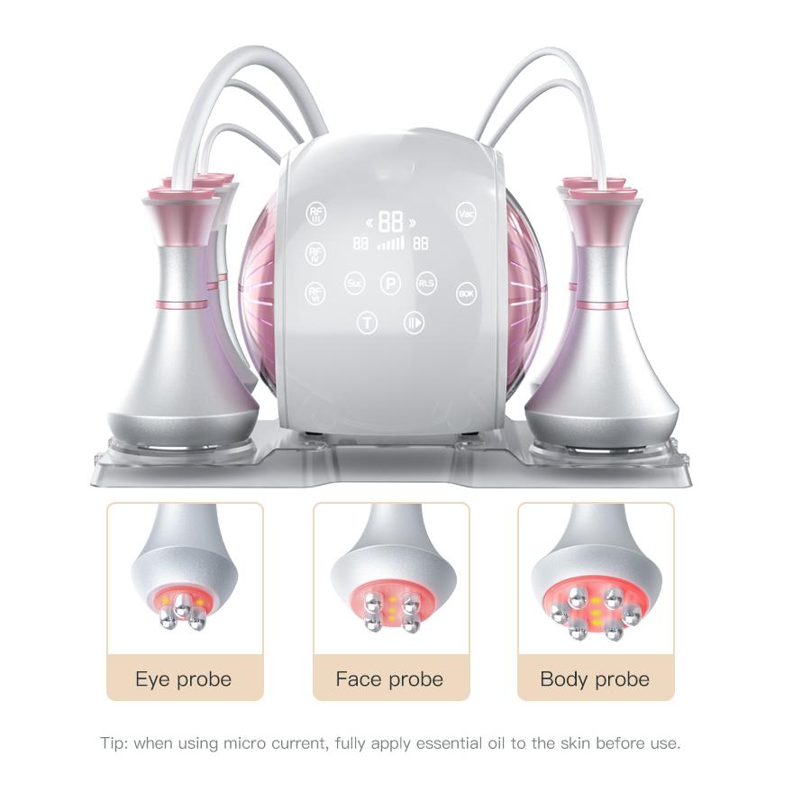 5-in-1 80K Slimming Cavitation Machine Ultrasonic Cavitation, Radio Skin Frequency for Effective Weight Loss & Skin Tightening