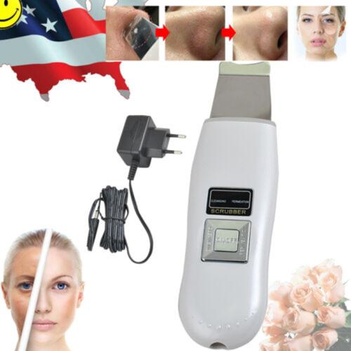 Skin Scrubber Ultrasound Facial Blackhead Remover for Deep Pore Cleaning, Peeling, and Rejuvenation