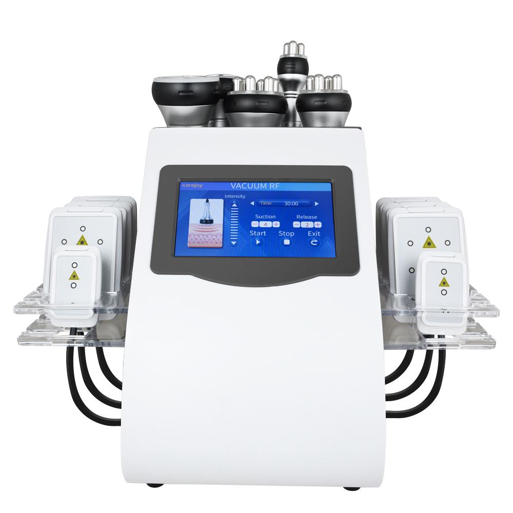 Slimming Beauty Instrument - 6 in1 Radio Skin Frequency, Ultrasonic 40k Cavitation & Vacuum