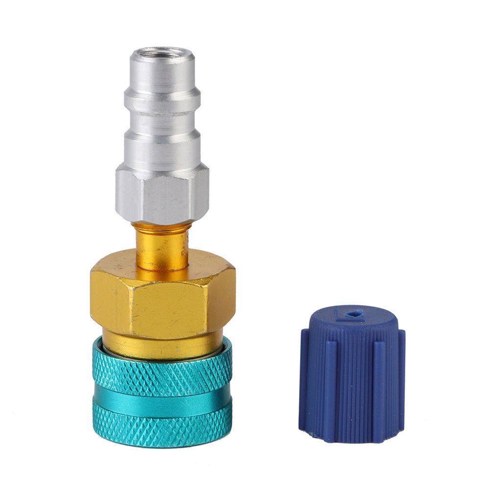QC1234L+13LS5V1 R1234YF Low Side Quick Coupler Car AC Refrigerant Fluorinated Liquid Connector