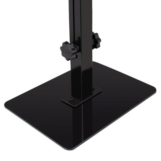 Foldable, Adjustable Height & Angle with Soft Sponge Pad for Perfect Tattoo Art, 68cm to 93cm Height Range