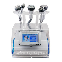 5in1 Slimming Machine Body Shape - Cavitation, Vacuum Bipolar, Radio Skin Frequency, Fat & Wrinkle Removal with 40K Weight Loss