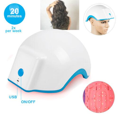 Laser Hair Growth Therapy Helmet - Regrow Your Hair with 80 Point Treatment Cap for Alopecia and Hair Loss