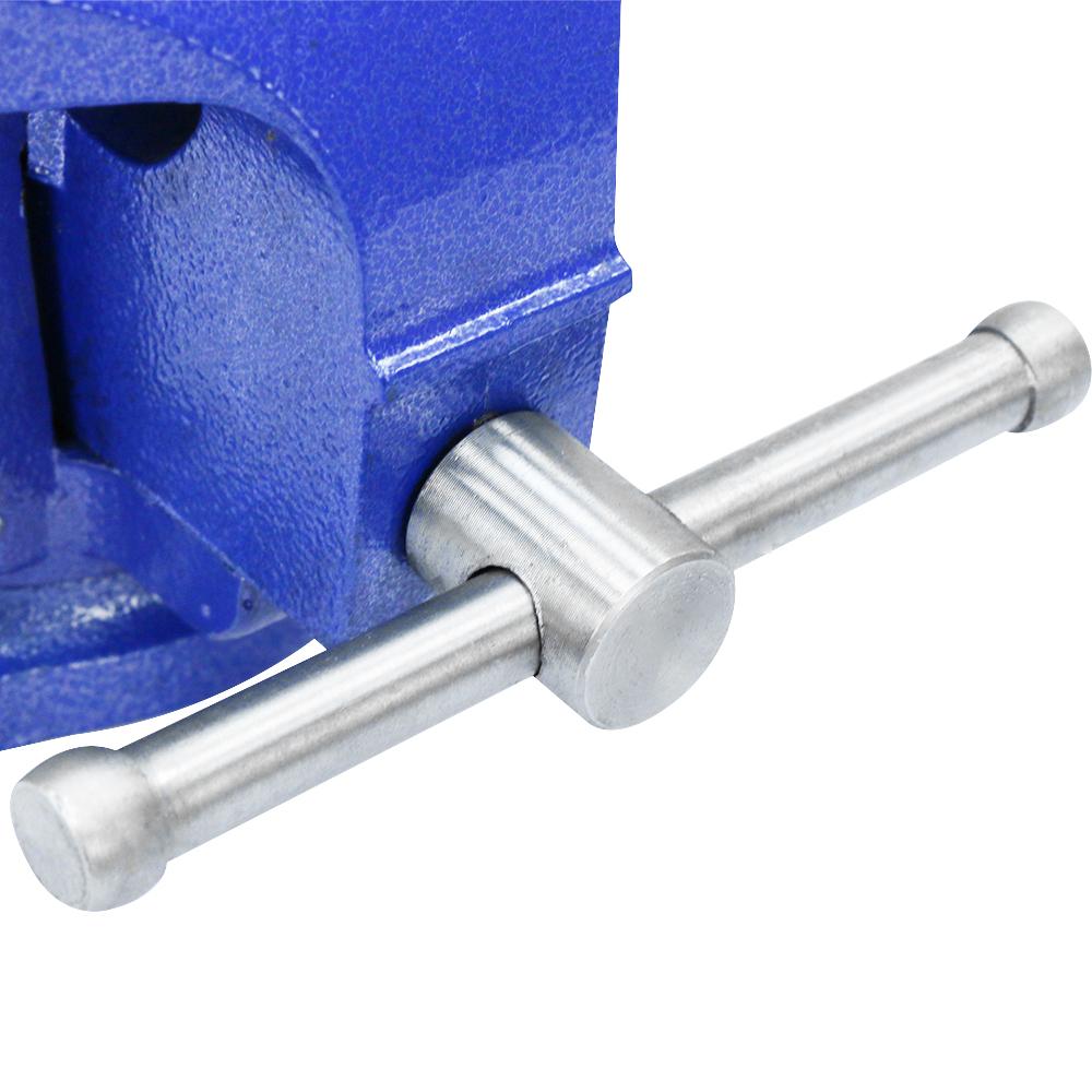 Get a Grip with our Heavy-Duty Bench Vise - Swivel Base 5", Locking & Sturdy Material for Big Striking Mesa - 360° Rotation