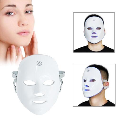Light Therapy Facial Mask Photon - 7 Colors LED for Skin Rejuvenation, Anti-Wrinkles, Anti-Aging, and Beauty - Face and Neck Mask