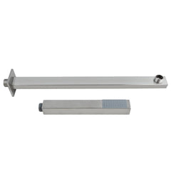 Upgrade Your Shower Experience with 12 Inch Stainless Steel Rain Shower Set - Easy Clean, Wall Mounted, Pre-embedded Box Installation & Flexi-Switch Technology