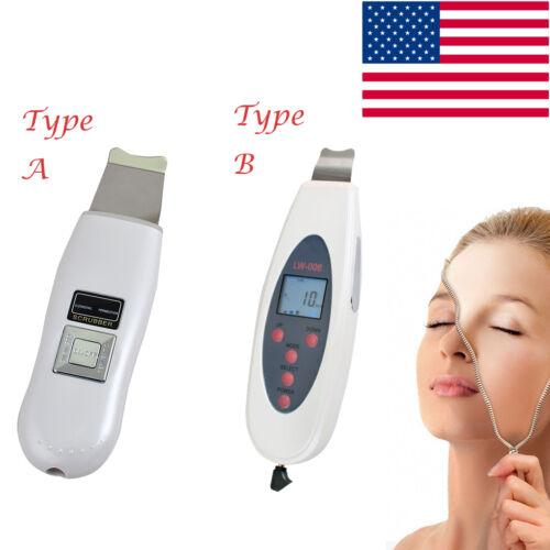 Skin Scrubber Ultrasound Facial Blackhead Remover for Deep Pore Cleaning, Peeling, and Rejuvenation