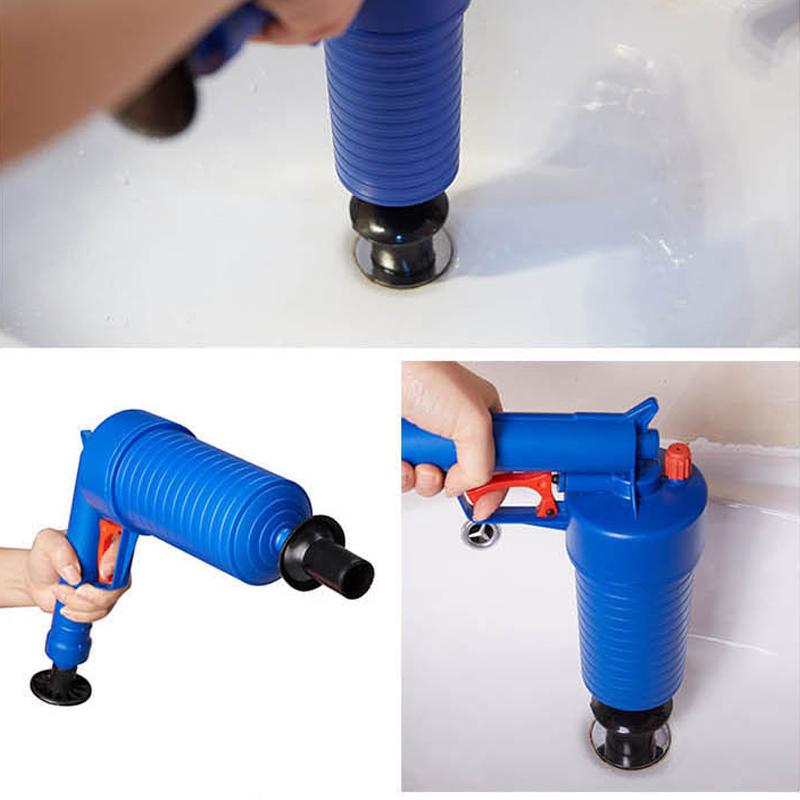 Effortlessly Clear Clogged Drains with our Drain Pump Pipe Dredge Cleaning Tool - Perfect for Toilets, Bathtubs, Sinks and Floor Drains - Keep Your Home Hassle-Free
