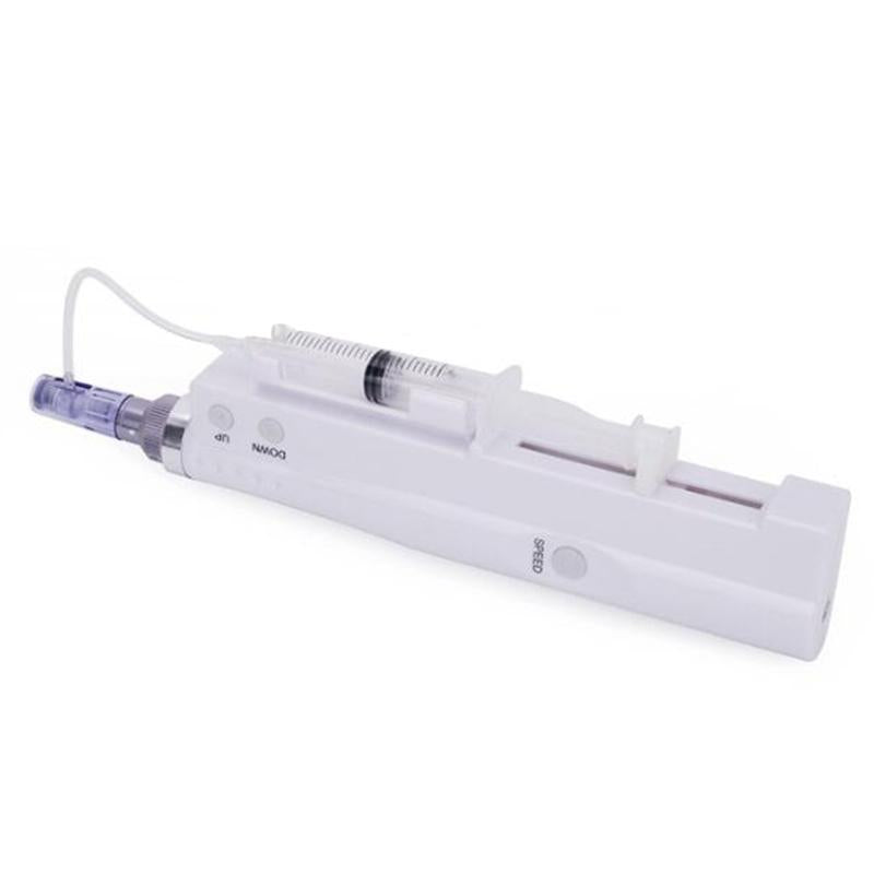 Facial Skin Therapy Beauty Electric Micro Needle Stamp Device