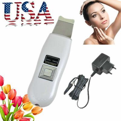 Skin Scrubber Ultrasound Facial Blackhead Remover for Deep Pore Cleaning, Peeling, and Rejuvenation